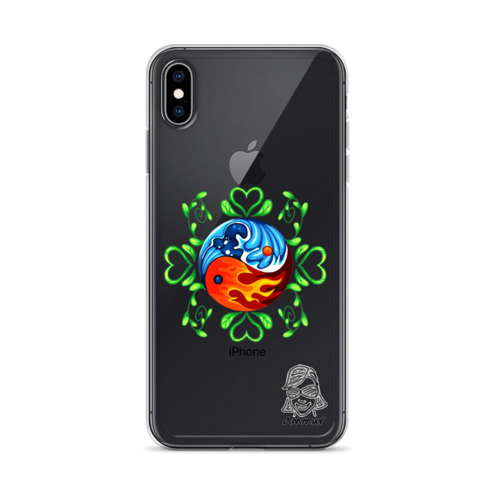 Yin Yang Clear Case for iPhone®