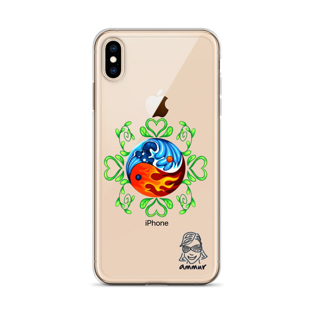 Yin Yang Clear Case for iPhone®
