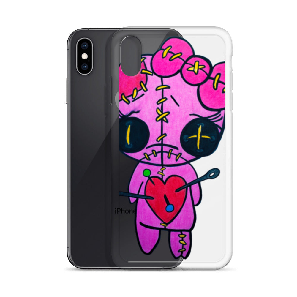LH Pink Doll Clear Case for iPhone®