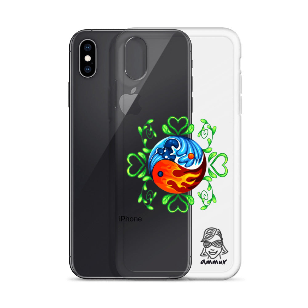 Yin Yang Clear Case for iPhone®