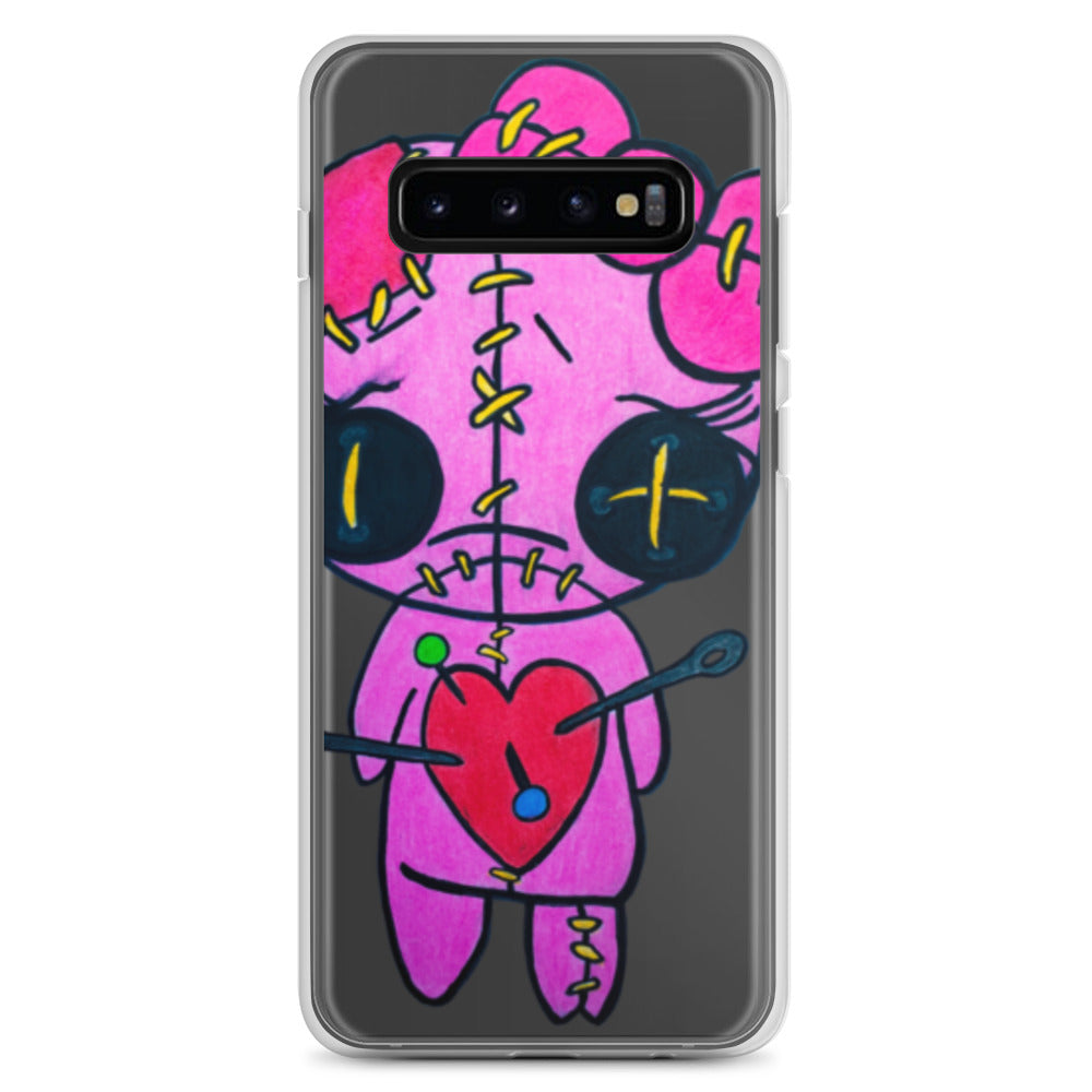 LH Pink Doll Clear Case for Samsung®