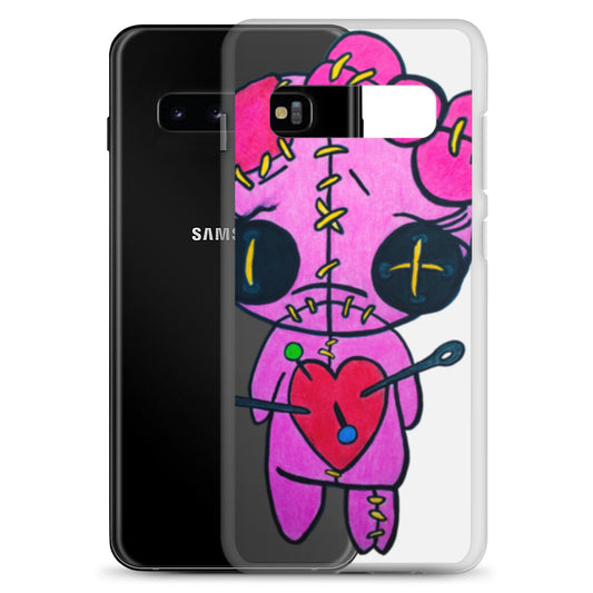 LH Pink Doll Clear Case for Samsung®