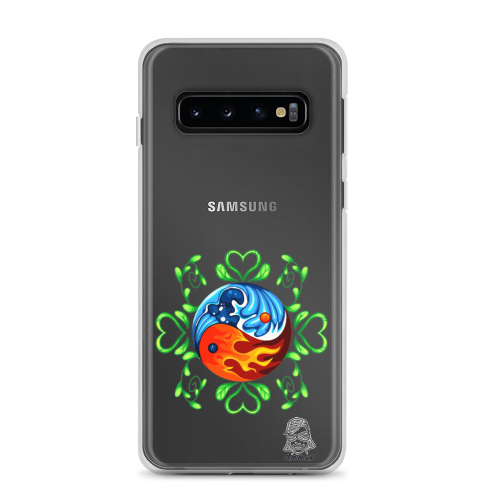 Yin Yang Clear Case for Samsung®