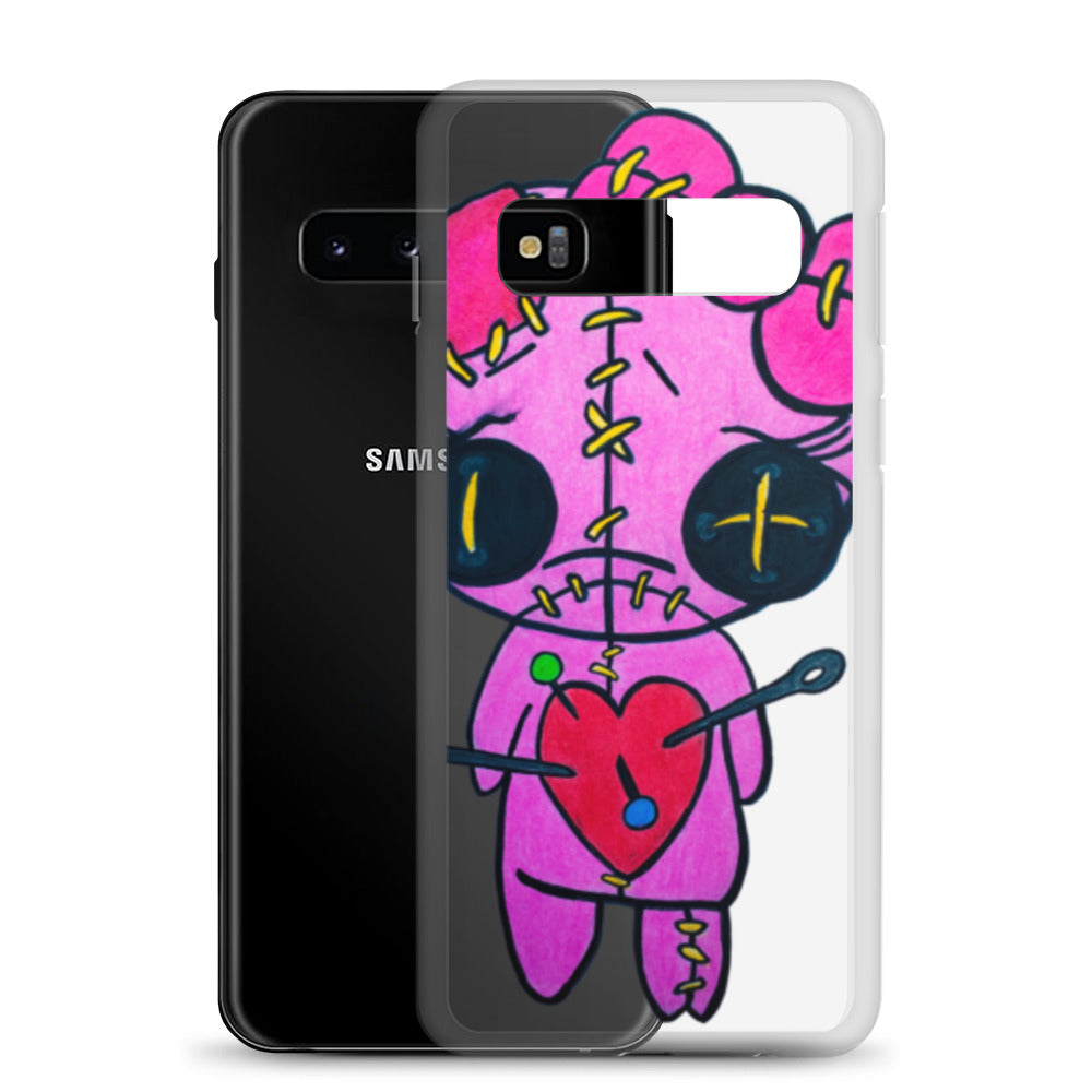 LH Pink Doll Clear Case for Samsung®