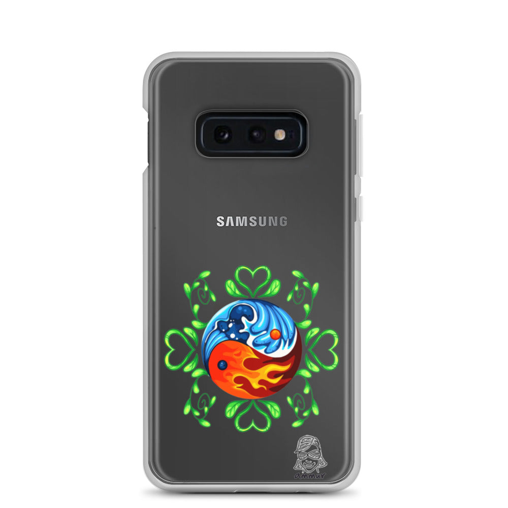 Yin Yang Clear Case for Samsung®