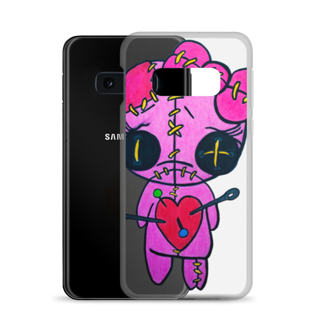 LH Pink Doll Clear Case for Samsung®