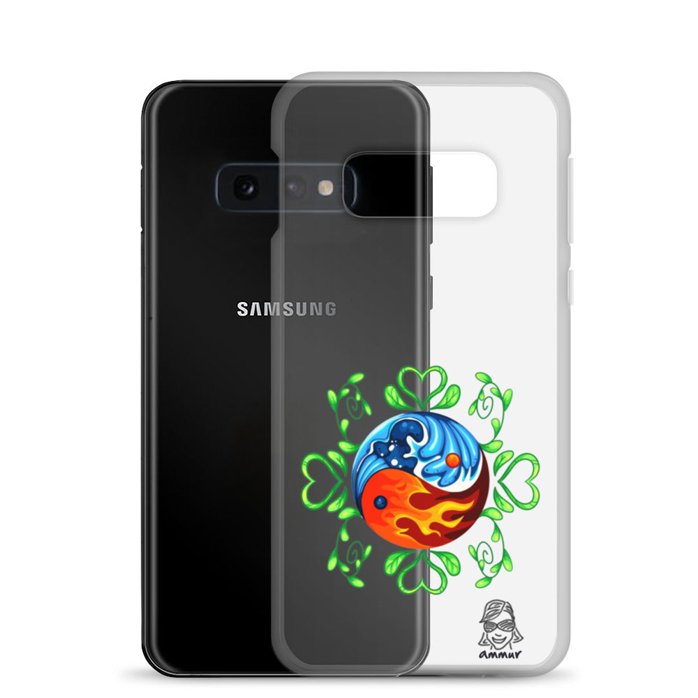 Yin Yang Clear Case for Samsung®