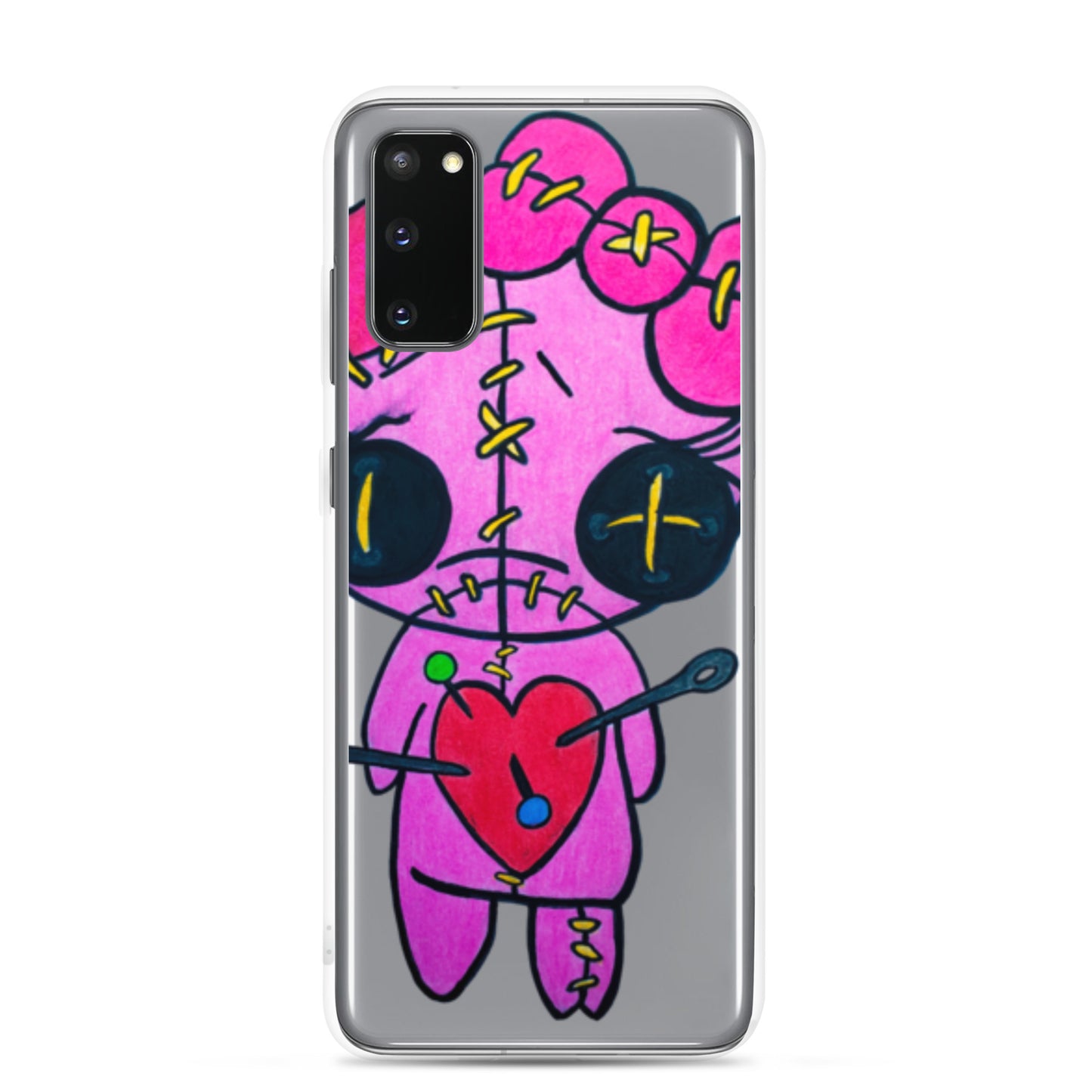 LH Pink Doll Clear Case for Samsung®