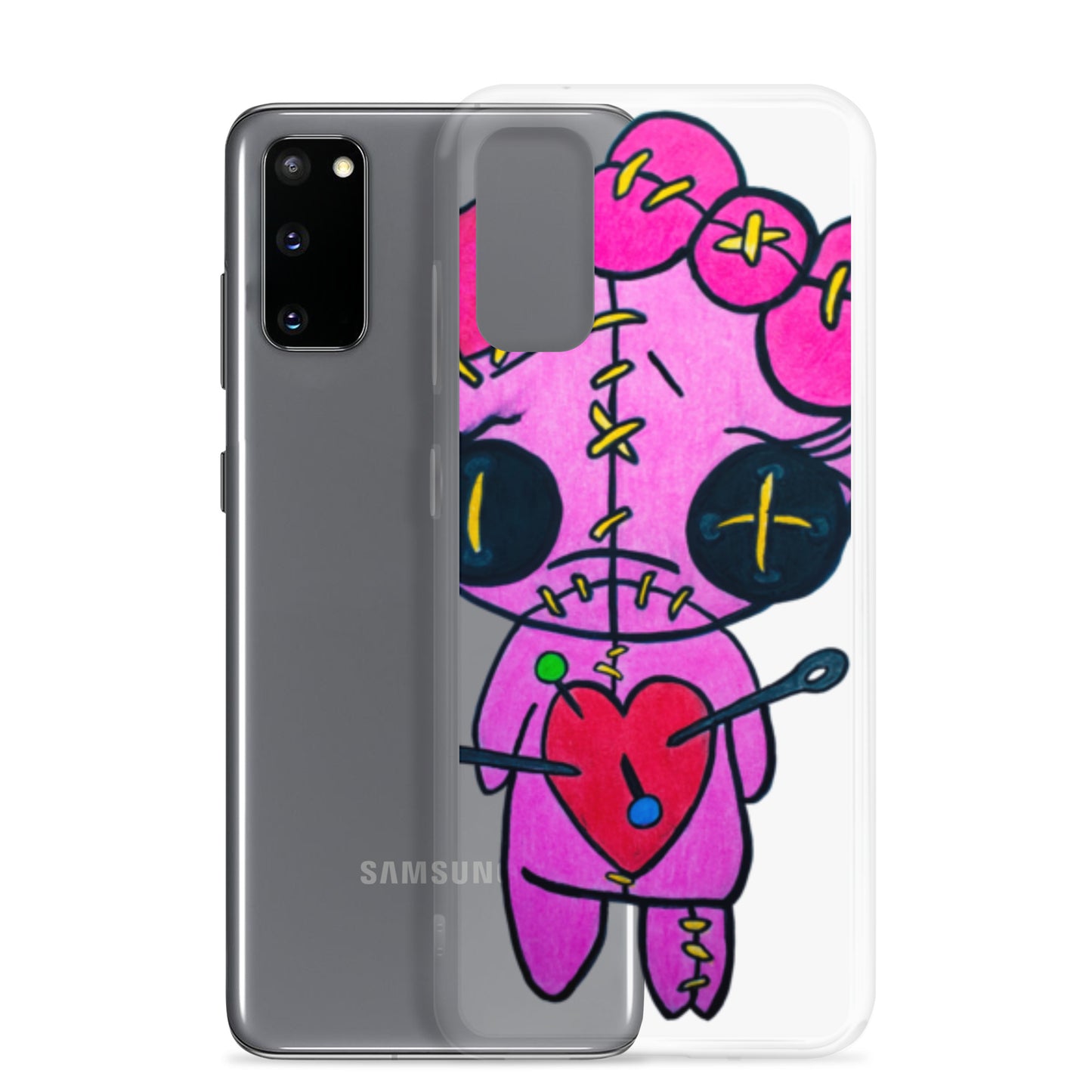 LH Pink Doll Clear Case for Samsung®