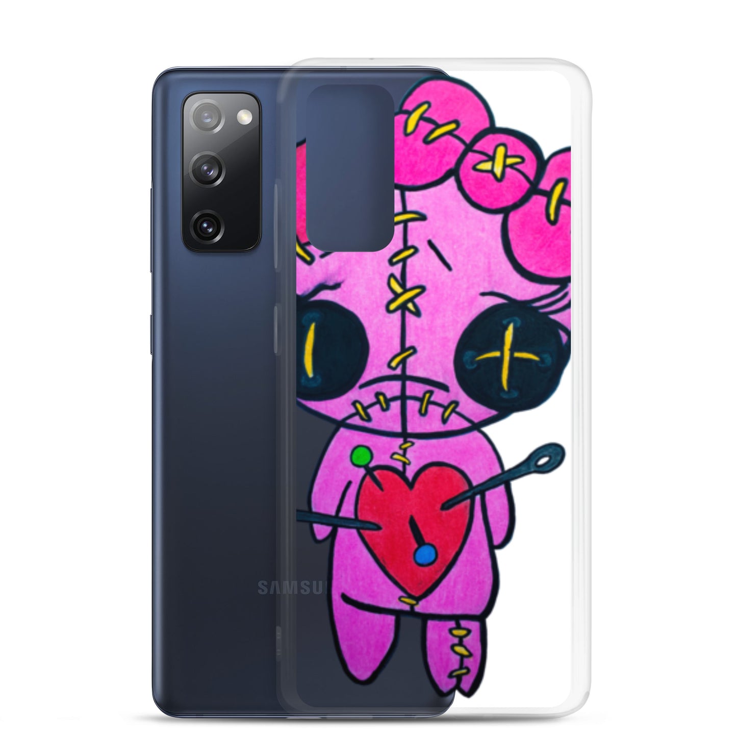 LH Pink Doll Clear Case for Samsung®