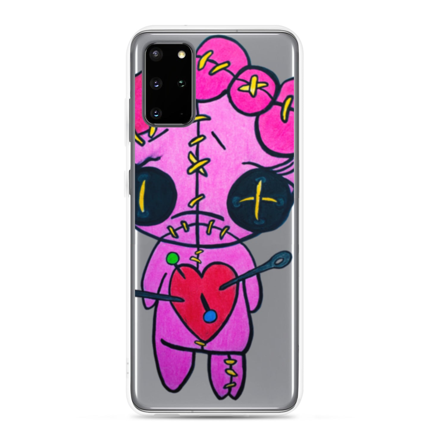 LH Pink Doll Clear Case for Samsung®