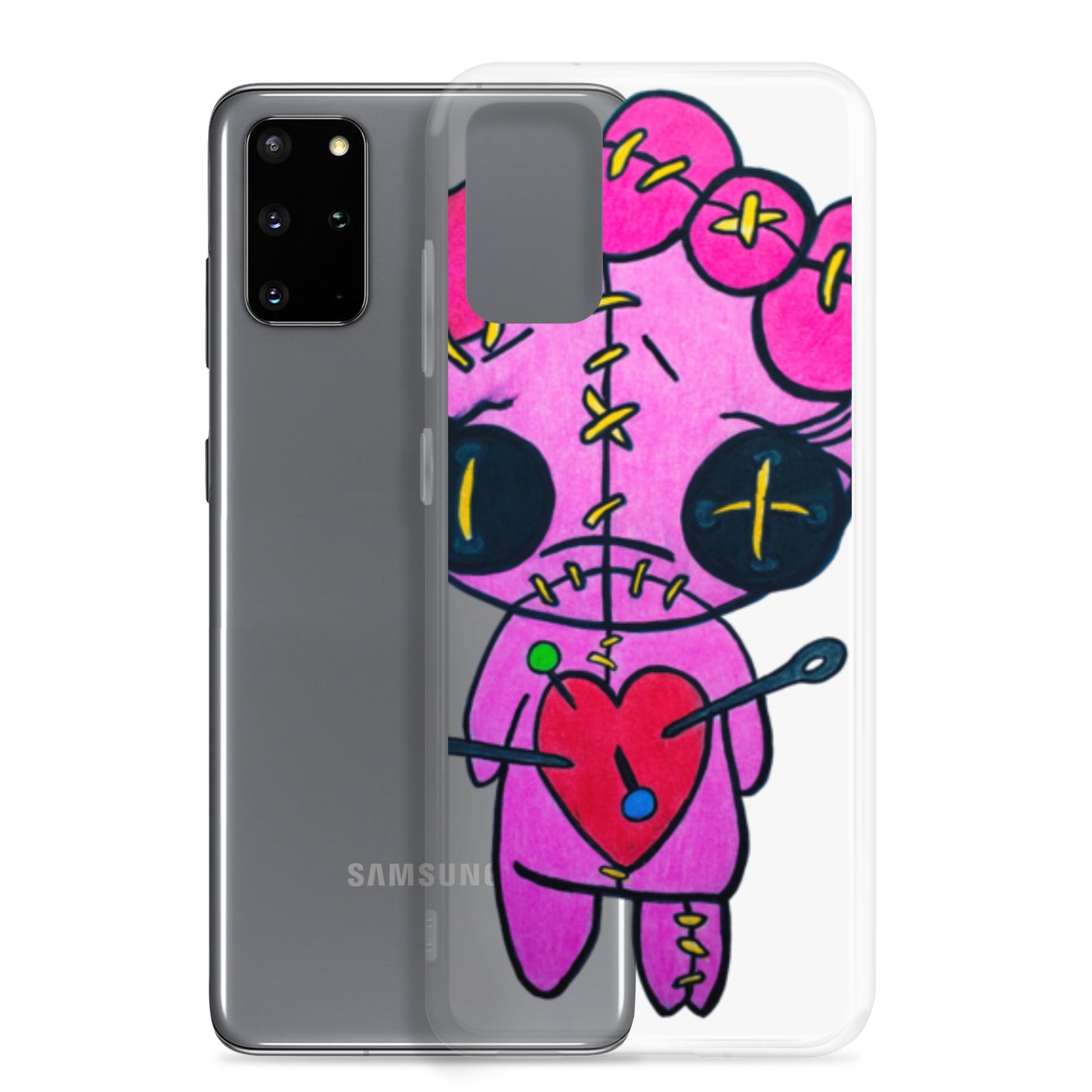 LH Pink Doll Clear Case for Samsung®
