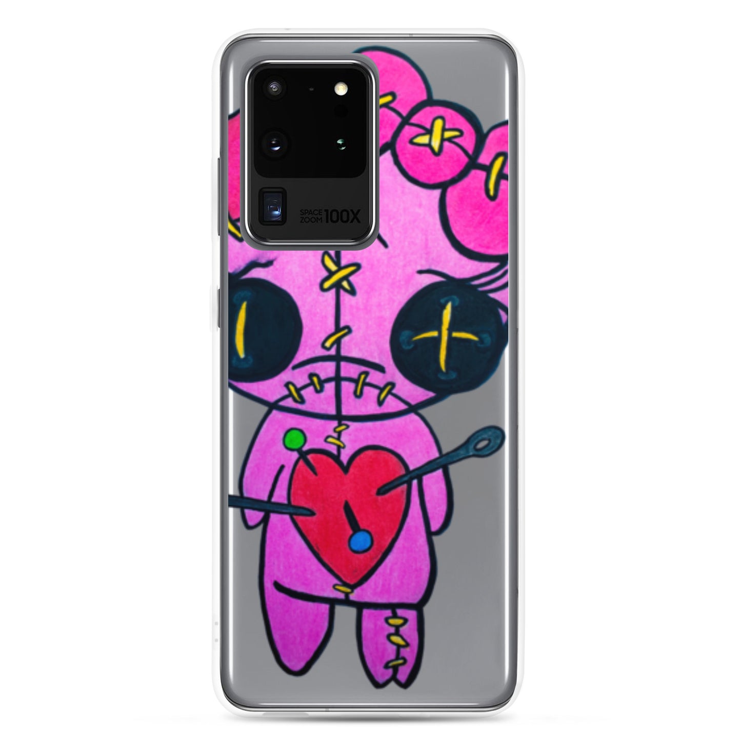 LH Pink Doll Clear Case for Samsung®