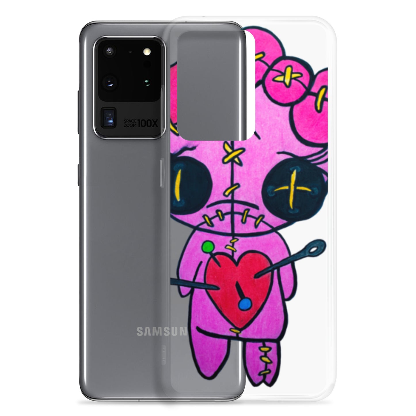 LH Pink Doll Clear Case for Samsung®