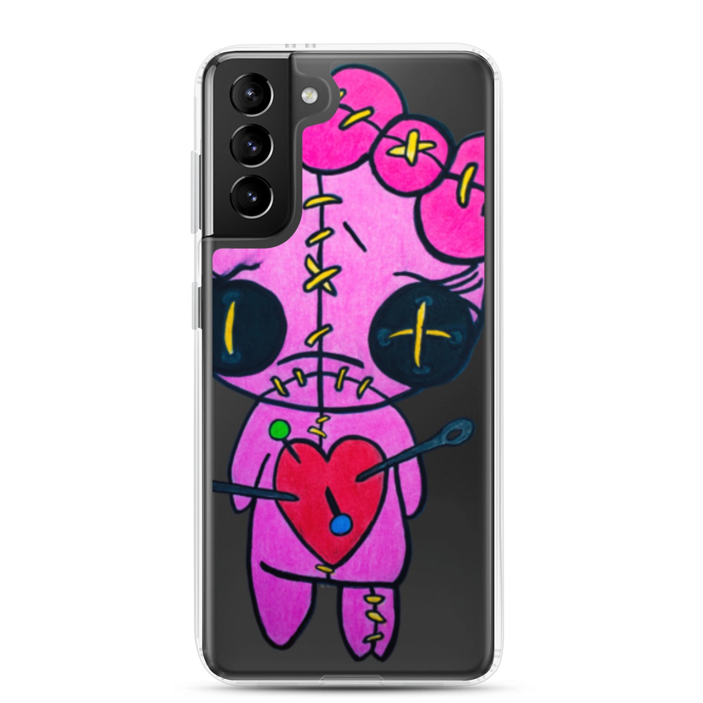 LH Pink Doll Clear Case for Samsung®