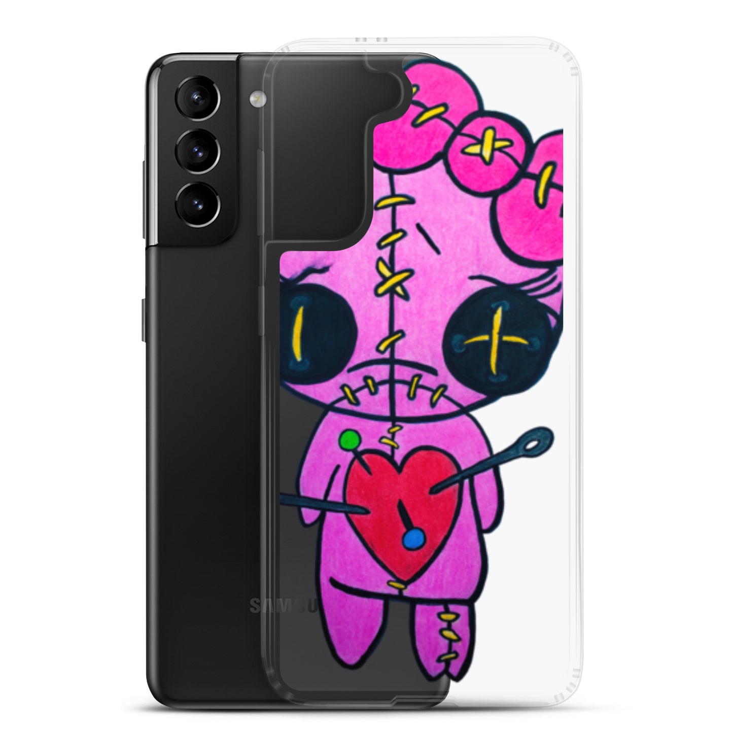 LH Pink Doll Clear Case for Samsung®