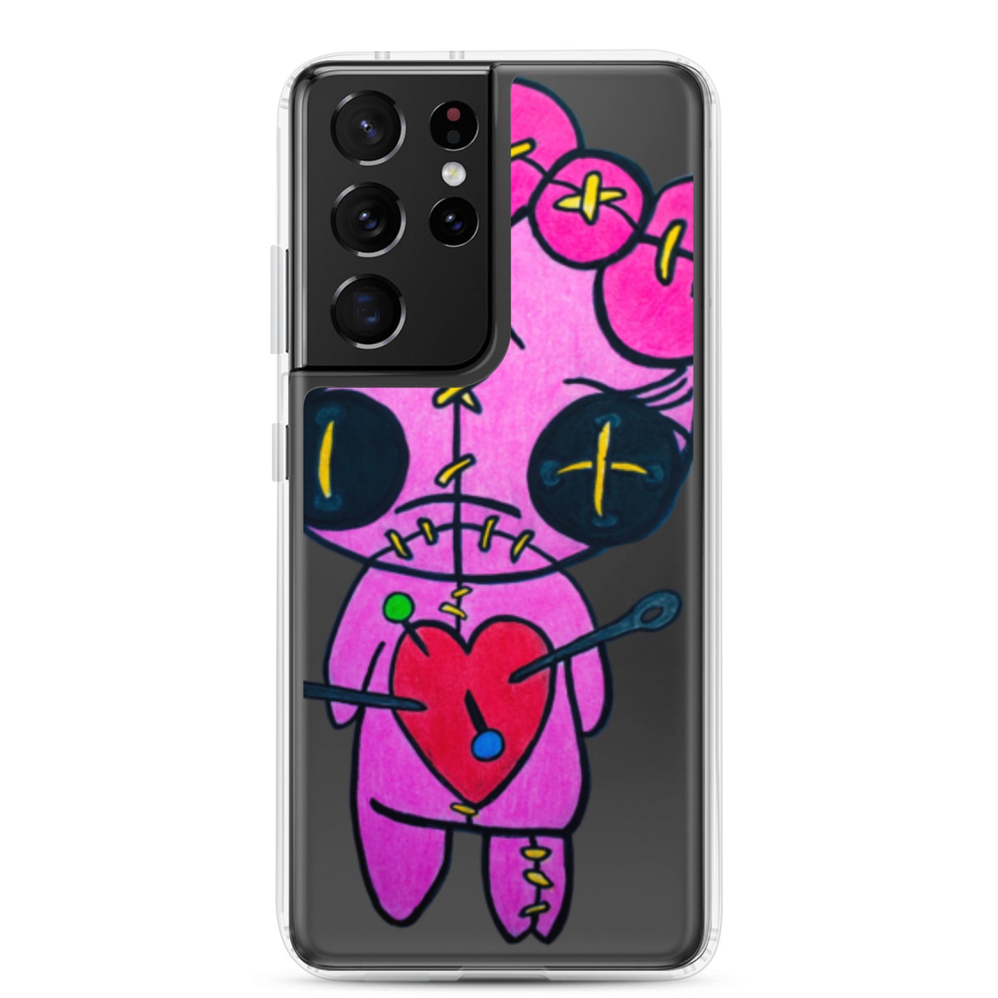 LH Pink Doll Clear Case for Samsung®
