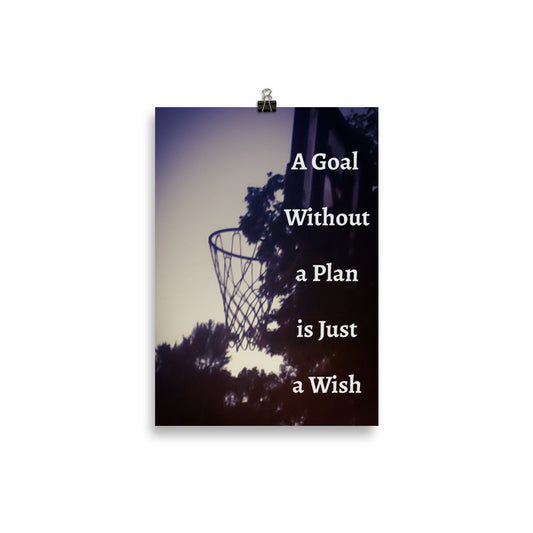 Goals Poster