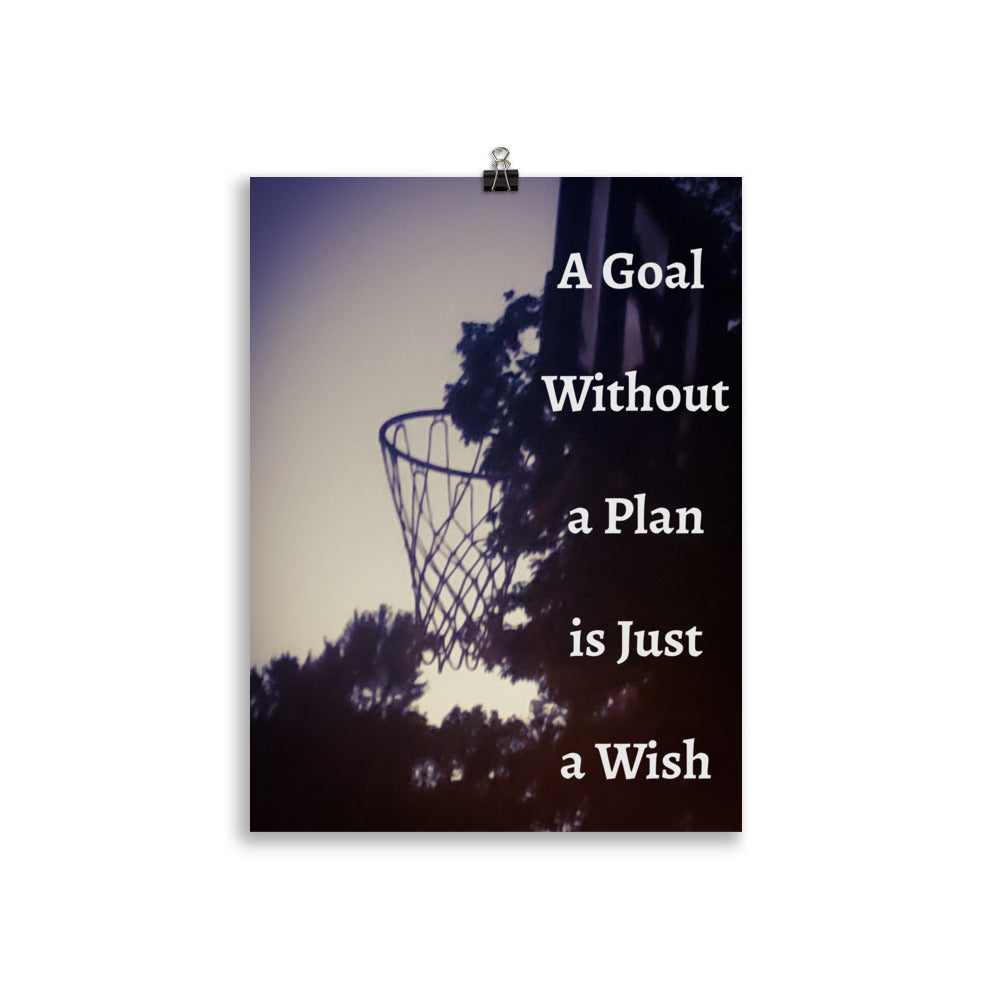 Goals Poster