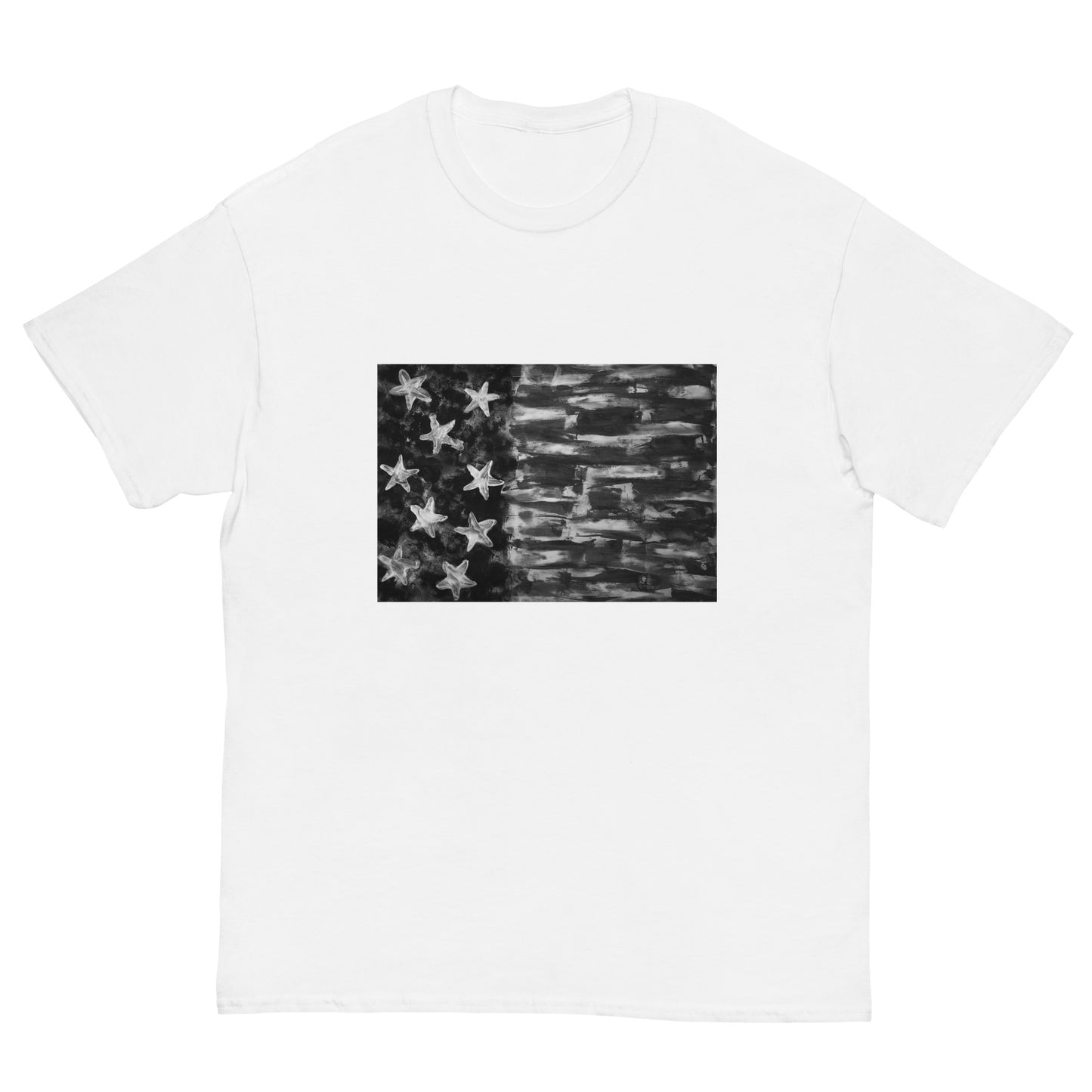 USA B&W Men's classic tee