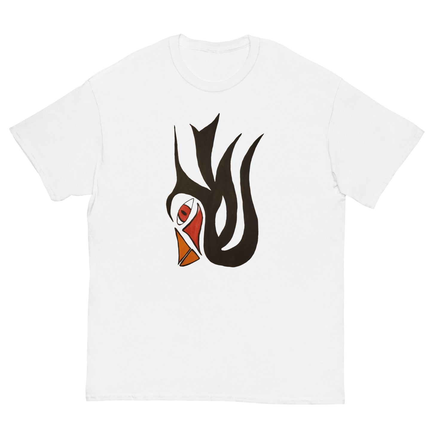 Tribal Bird black Men's classic tee