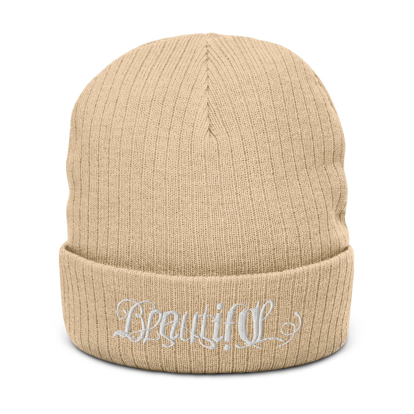 LH Beautiful Ribbed knit beanie