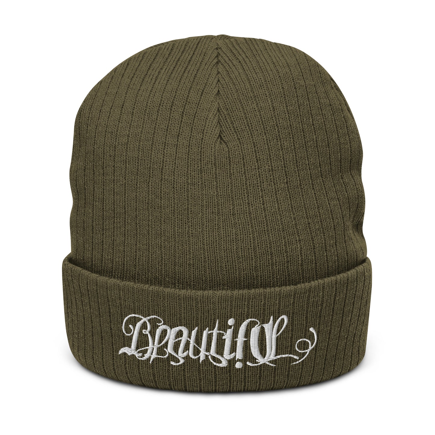 LH Beautiful Ribbed knit beanie