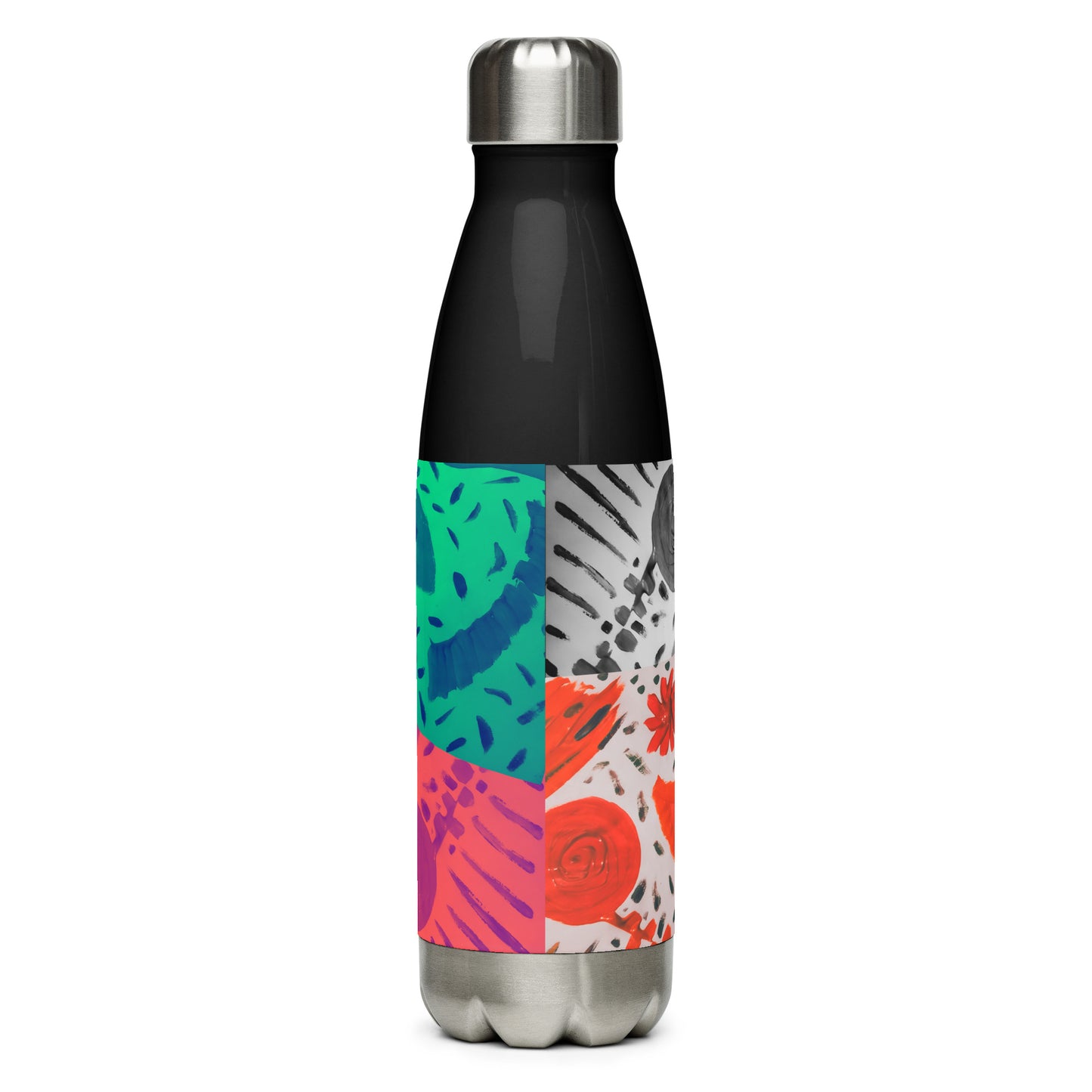 Happiness Stainless steel water bottle