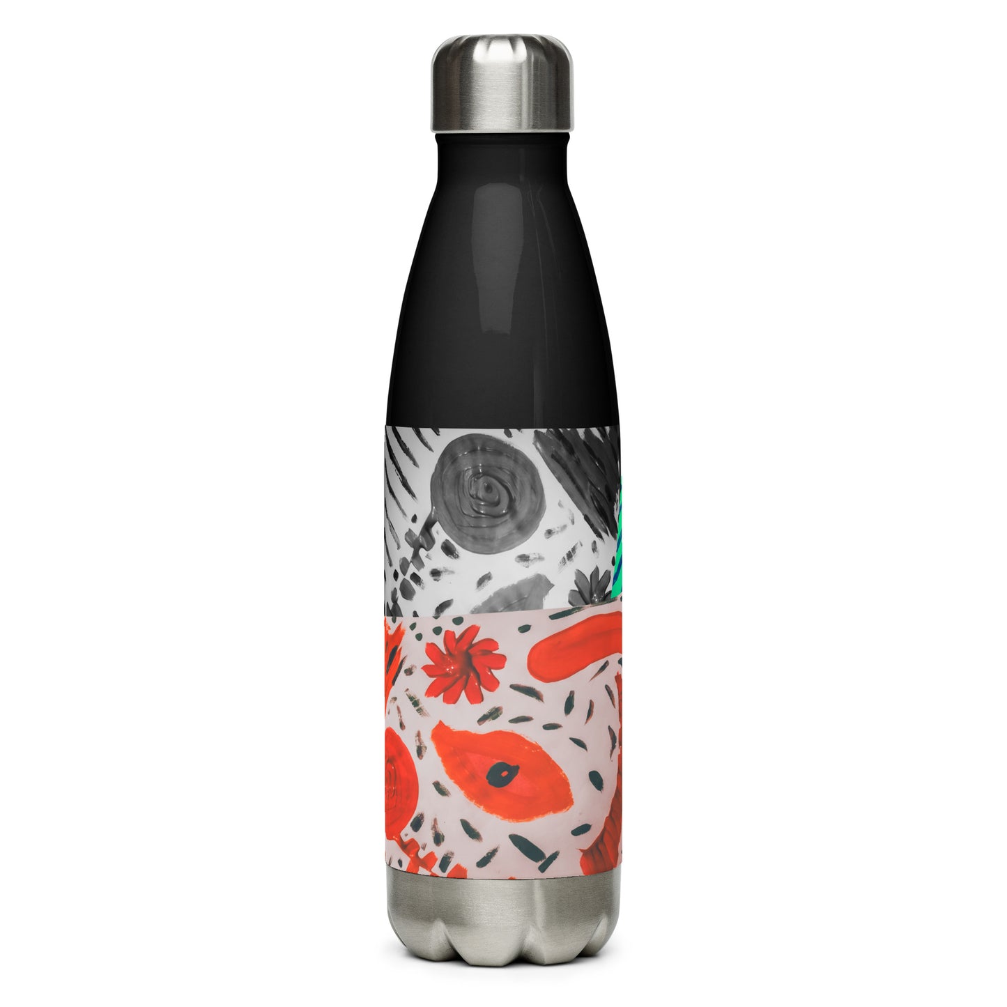 Happiness Stainless steel water bottle