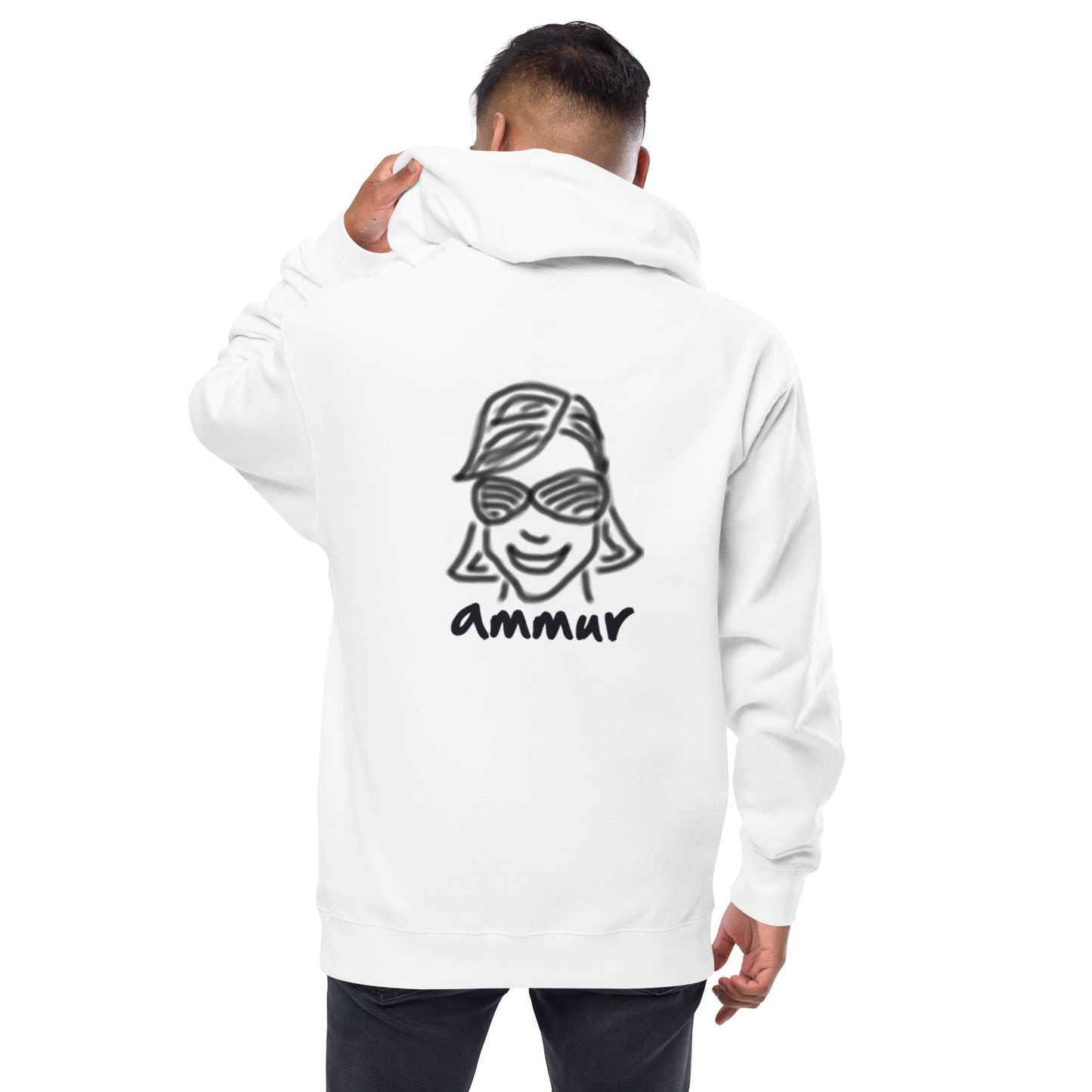 Ammur Unisex fleece zip up hoodie