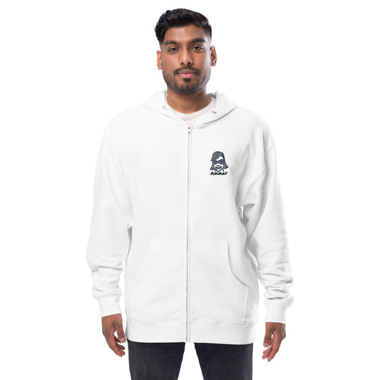 Ammur Unisex fleece zip up hoodie