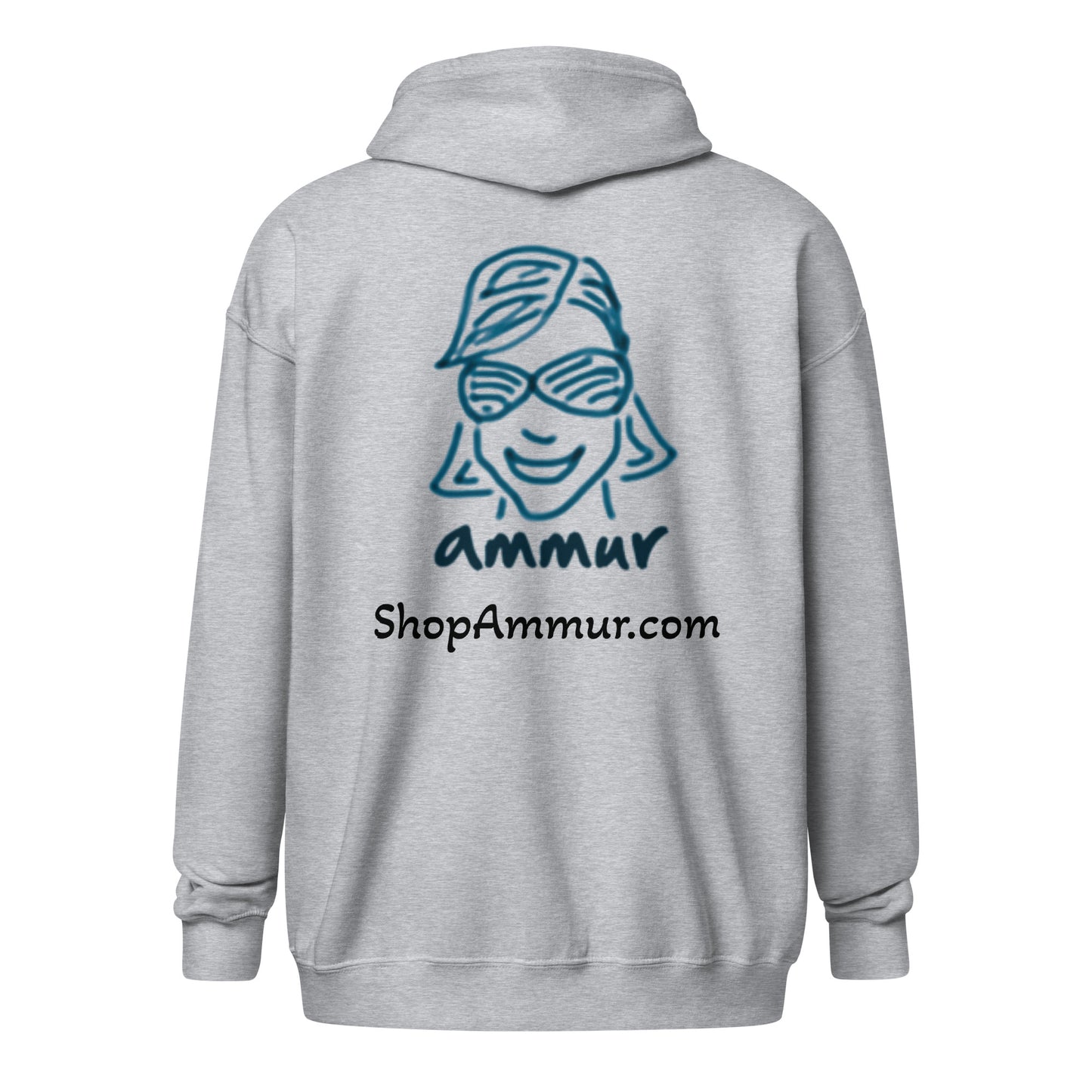 ShopAmmur.com Unisex heavy blend zip hoodie