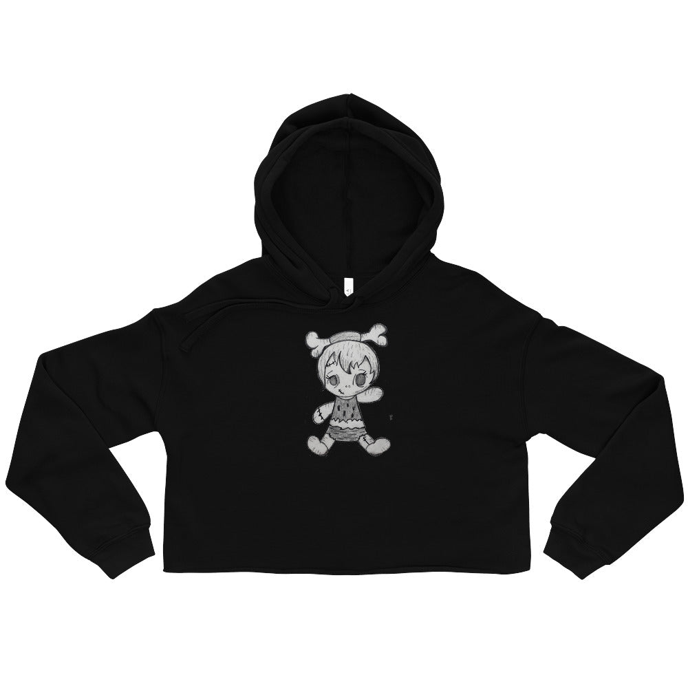 Pebbles by LH Crop Hoodie