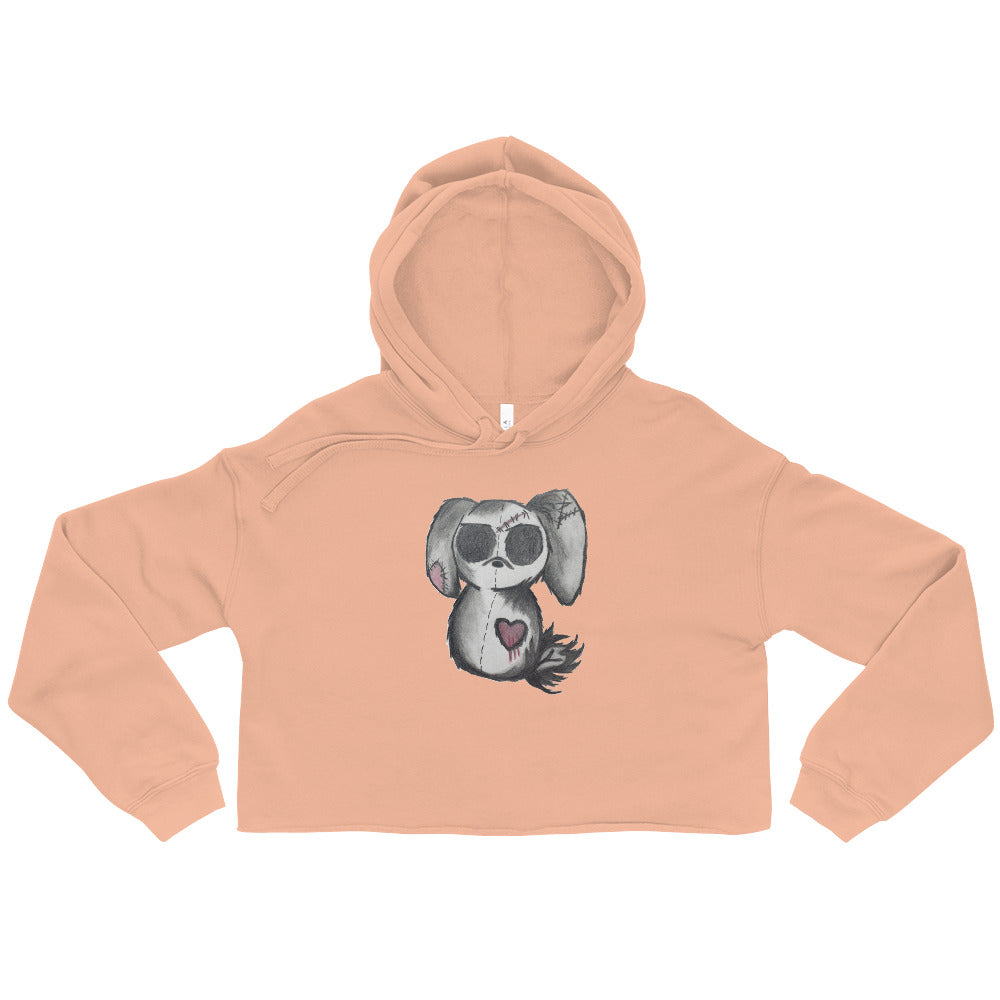 Stitch Dog Crop Hoodie