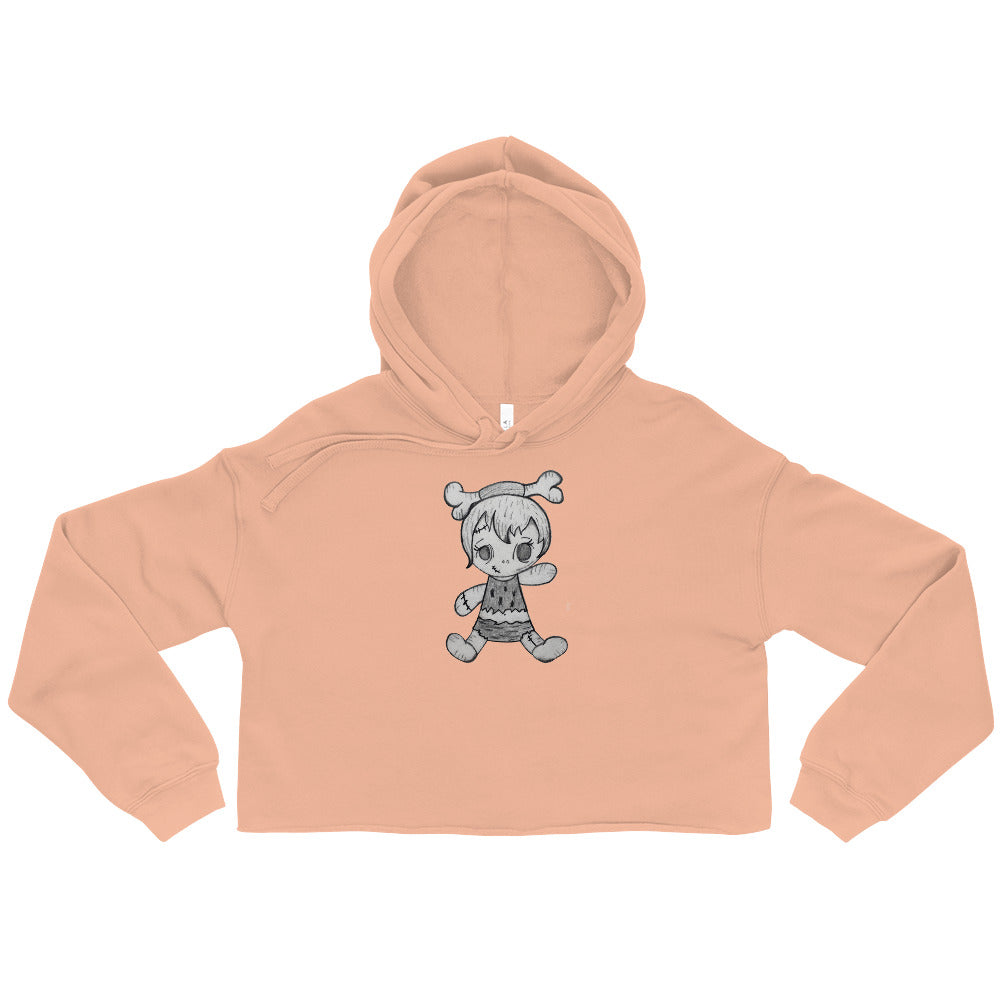 Pebbles by LH Crop Hoodie