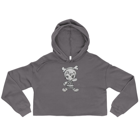 Pebbles by LH Crop Hoodie