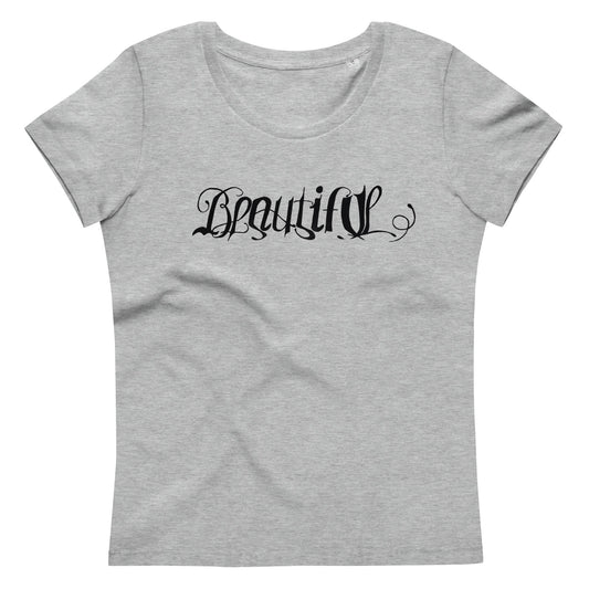 LH Beautiful Women's fitted eco tee