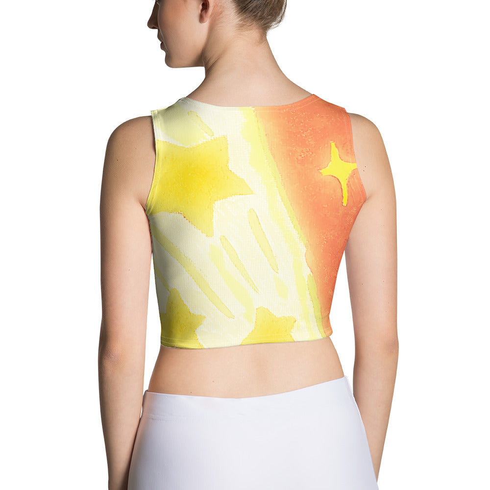 Starberst bright Crop Top