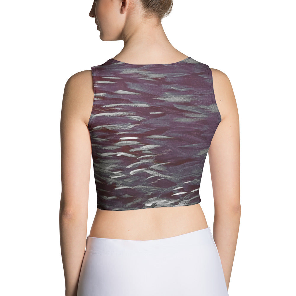 Fish dark Crop Top