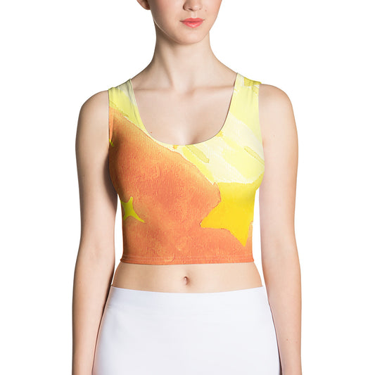 Starberst bright Crop Top