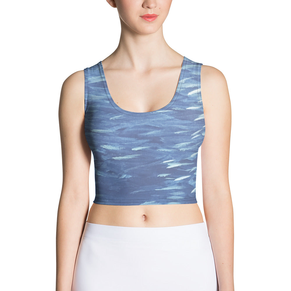 Fish Ocean Crop Top