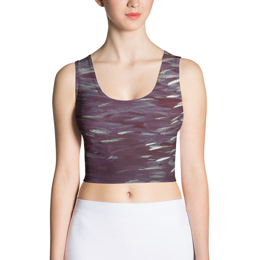 Fish dark Crop Top