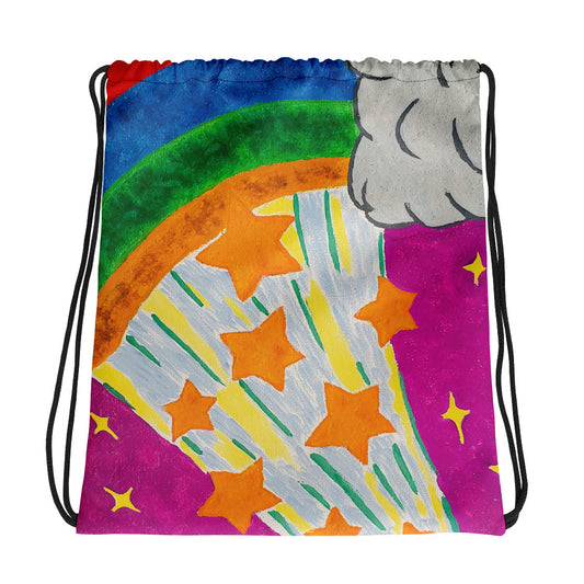 Starberst Drawstring bag