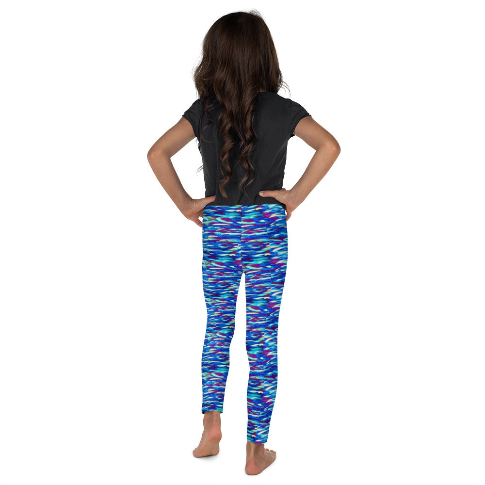 Fish Multicolor Blue Kid's Leggings