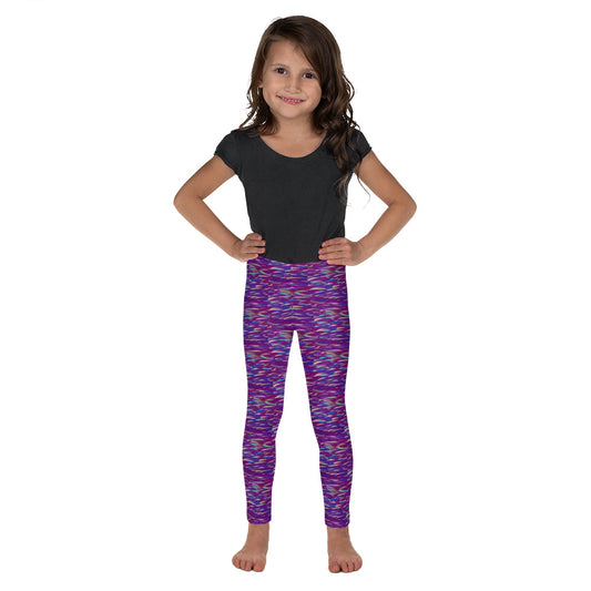 Fish Multicolor Purple Kid's Leggings