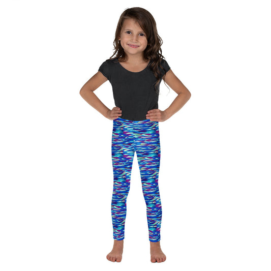 Fish Multicolor Blue Kid's Leggings