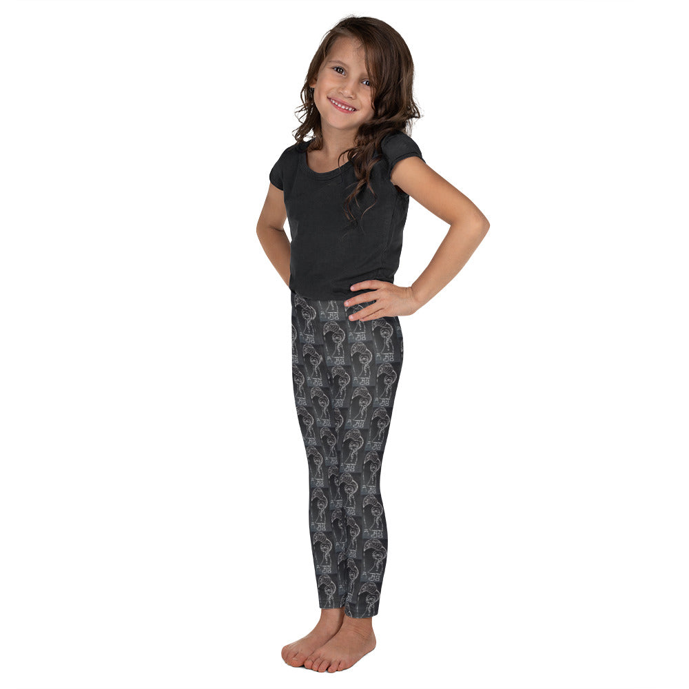 Rainy Tuesday Kid's Leggings by LH