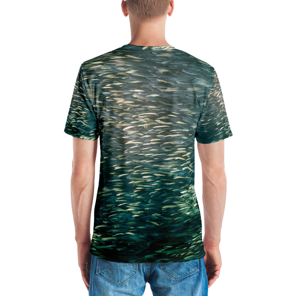 Fish green Men's T-shirt