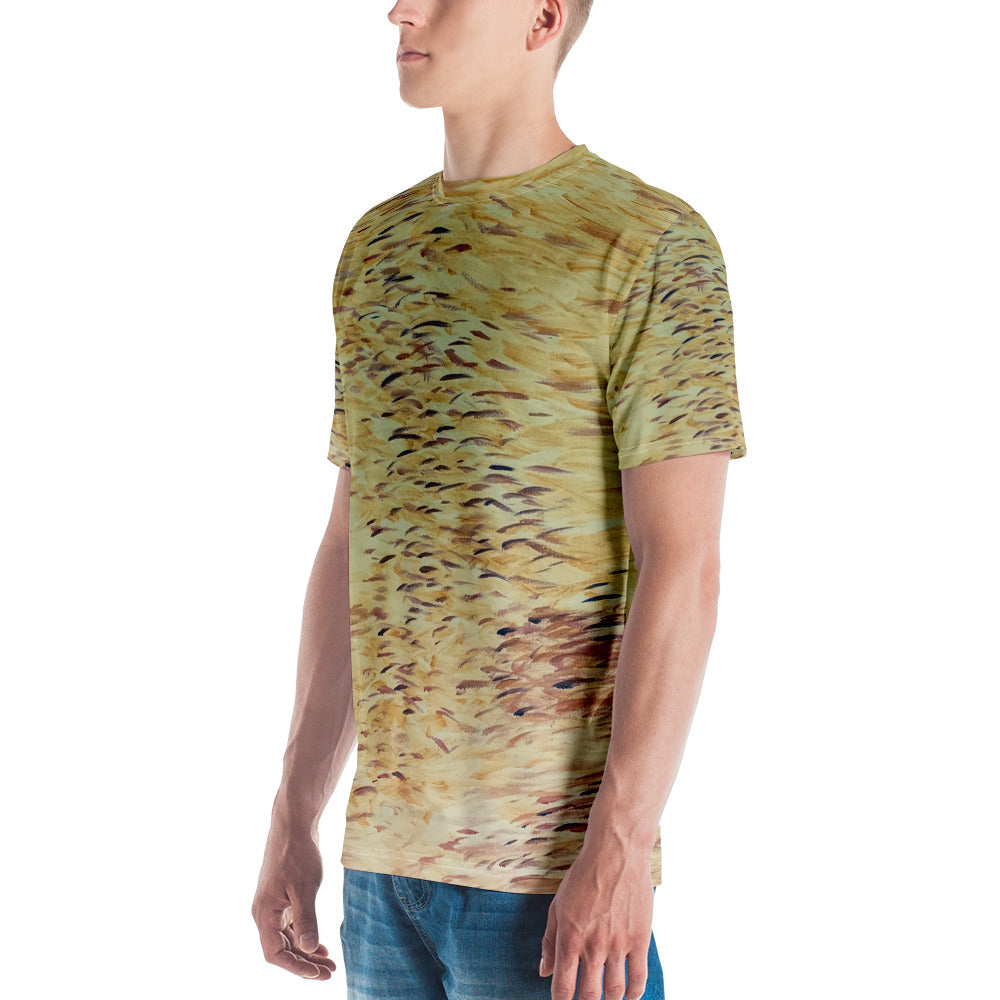 Fish yellow Men's T-shirt