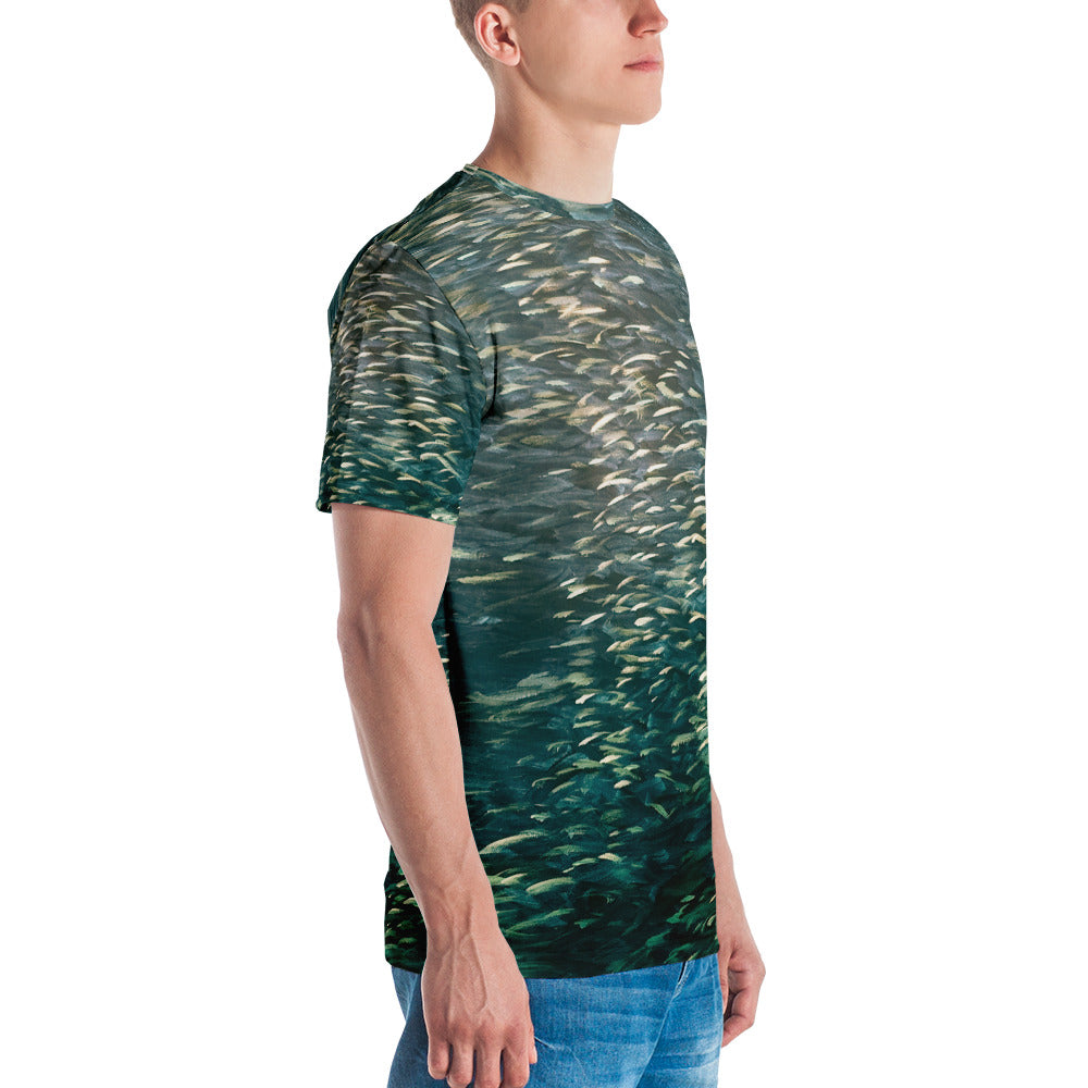 Fish green Men's T-shirt